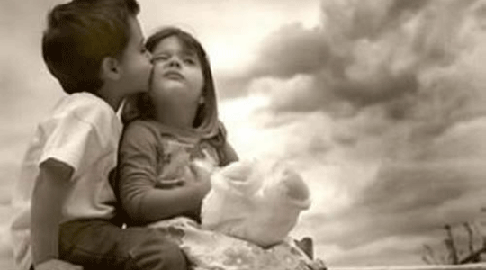 在感情的世界里