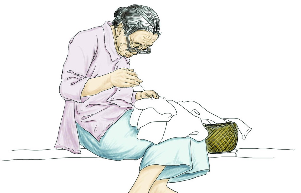 母亲，平凡的你