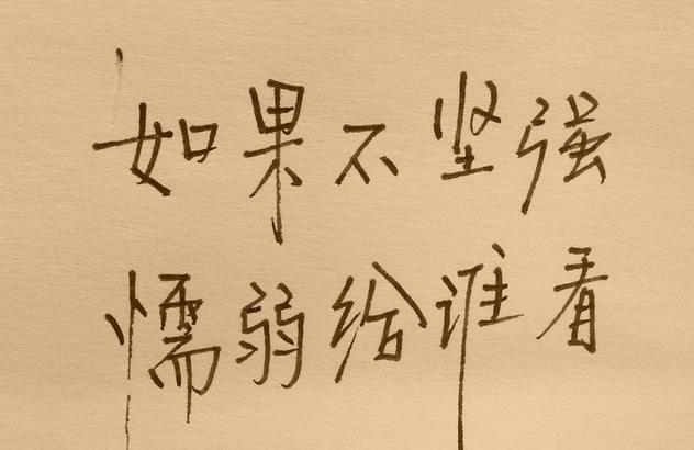 励志的句子:一个人坚强久了,是会累的 励志的句子:一个人坚强久了,是会累的